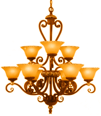 Lumière - Lampadaire orange