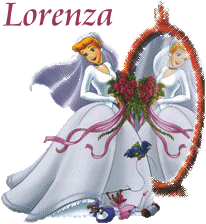 Prénom Lorenza - Mariée miroir