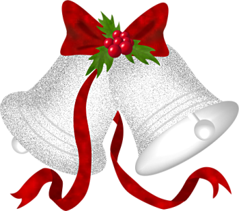 Noël Bonne Année décoration - Cloches blanches des Fêtes