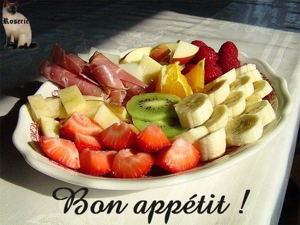 Bon Appétit - Fruits, viandes froides