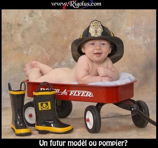 Enfant Garçonnet - Futur pompier