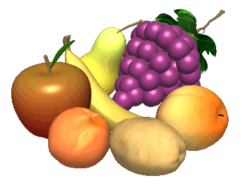 Aliments - Fruits variés