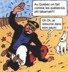 Humour - Faire comme les québécois