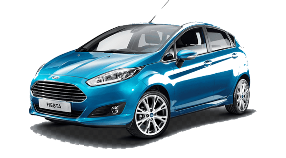 Auto - Ford Groupe Focus, modèle Fiesta turquoise