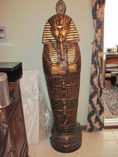 Momie Tombeau - Statue Pharaon