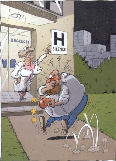 Humour - Silence Hôpital