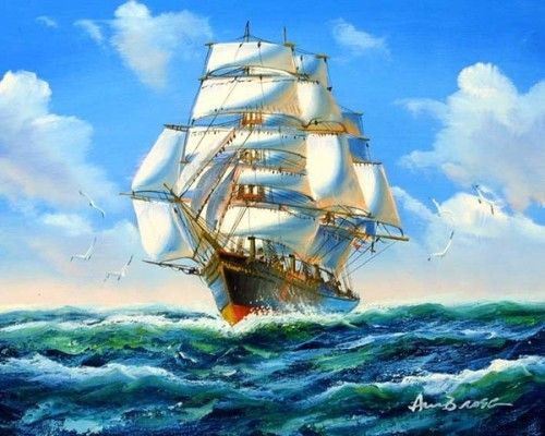 Bateau voilier - Navire des mers profondes