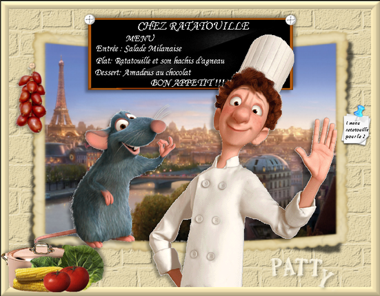 Bon Appétit - Chef Ratatouille