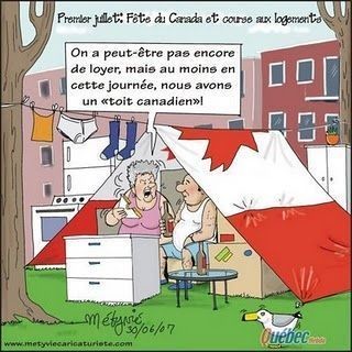 Fête du Canada - Course aux logements 