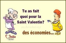 Humour - Saint-Valentin des Économies