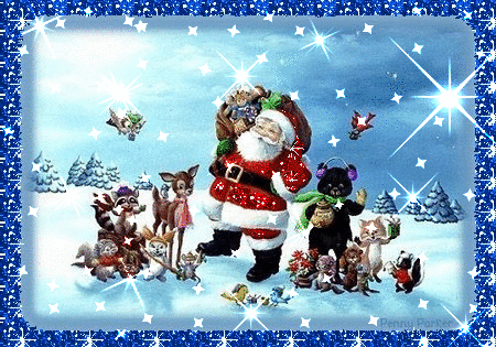 Joyeux Noël - Père Noël et ses amis