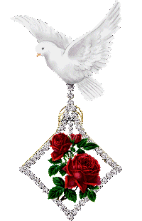Bijoux - Pendentif colombe blanche