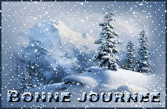 Saison Hiver - Bonne journ�e sous la neige