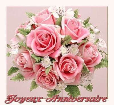 Anniversaire - Bouquet de roses
