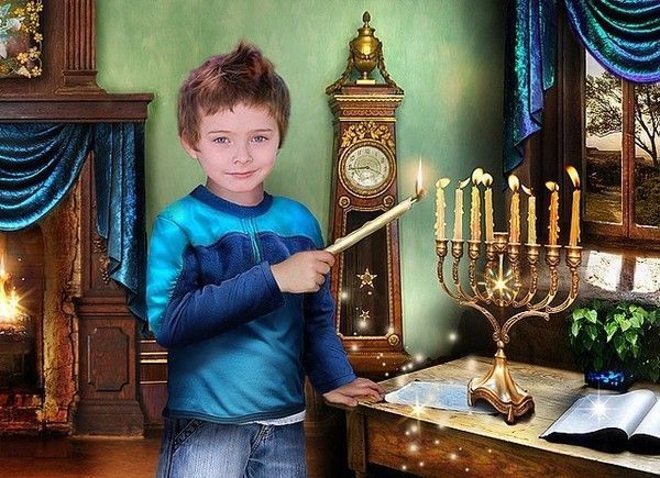 Enfant Garçonnet - Garçon au chandelier