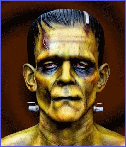 Halloween - Frankenstein masque