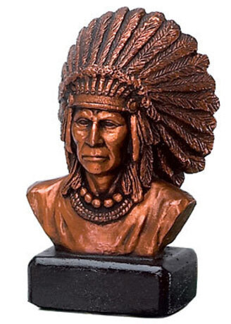 Autochtones Amérindiens - Trophée de bronze