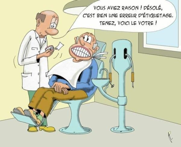Humour - Mauvais dentier