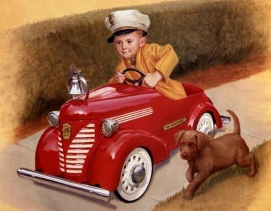 Enfant Garçonnet - Auto pompier