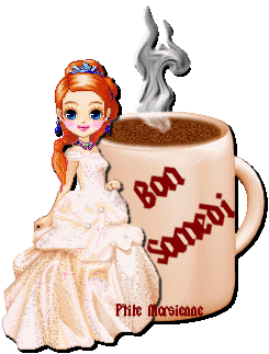 Journée - Bon Samedi - Femme et café