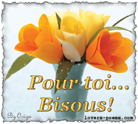 Bisous - Pour Toi Fleurs Bisous