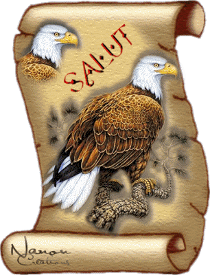 Message pour toi - Papyrus Aigle Salut